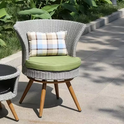 Relaxing Retreat Stylish Rattan Lounge Chairs for Serene Outdoor Living