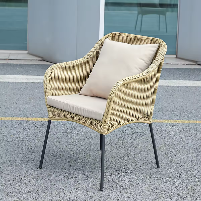 Casual Elegance Three Piece Rattan Coffee Table Set for Cozy Conversations
